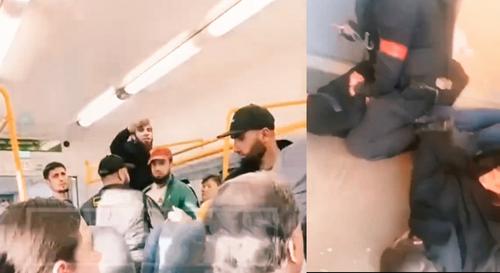 В подмосковной электричке «понаехавшие» гости с ножом в руках «культурно обогащали» пассажиров отборным матом и угрозами В подмосковной электричке «понаехавшие» гости с ножом в руках «культурно обогащали» пассажиров отборным матом и угрозами