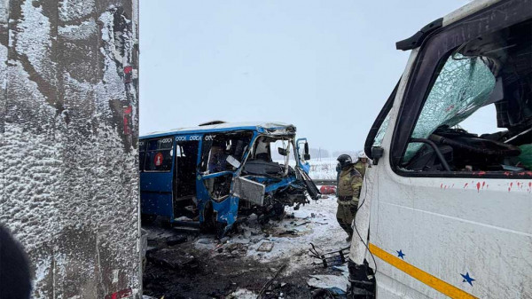 В страшном ДТП с автобусом в Омской области погибли 6 человек, 5 ранены