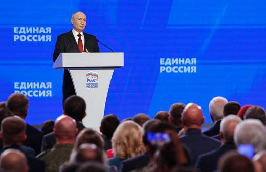 
                    Путин дал интервью об ответе на удары Украины и поддержке &laquo;Единой России&raquo;. Главное

        
